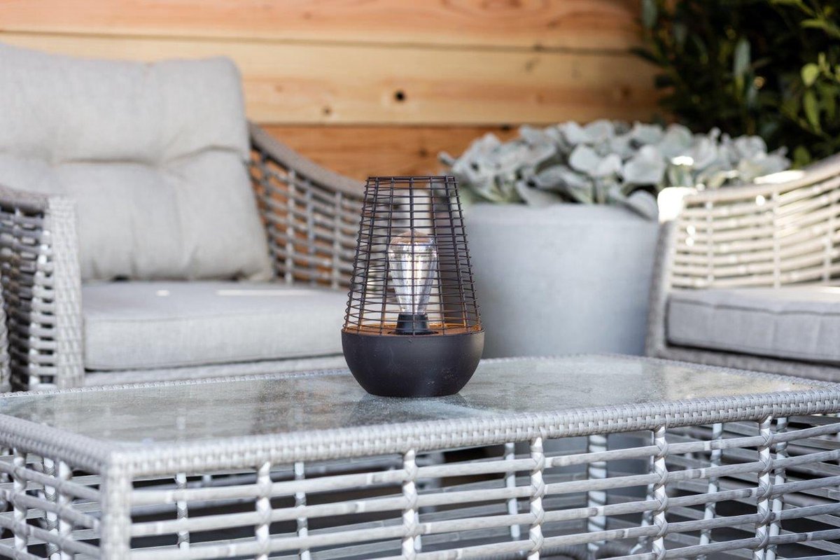 Luxform Batterij/usb Tafellamp Chelsea - Bruin