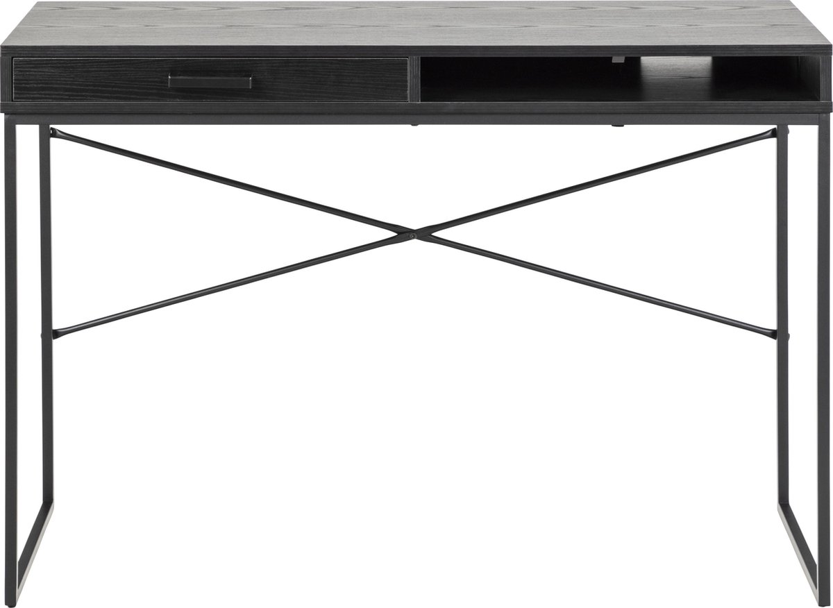 MOOS Sea Bureau 1 Lade En 1 Plank. - Zwart