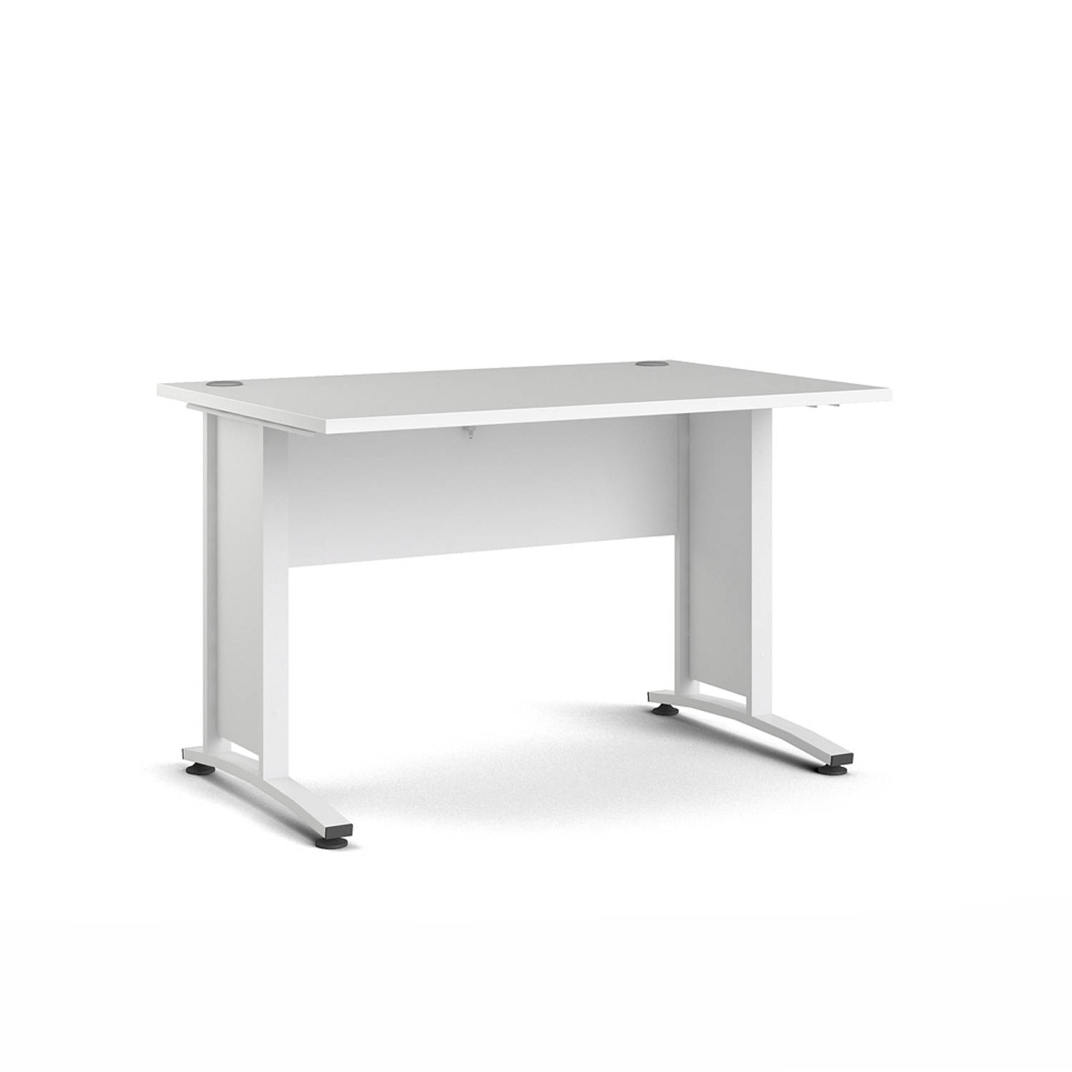 Prisme Breedte Bureau 120 Cm, - Wit