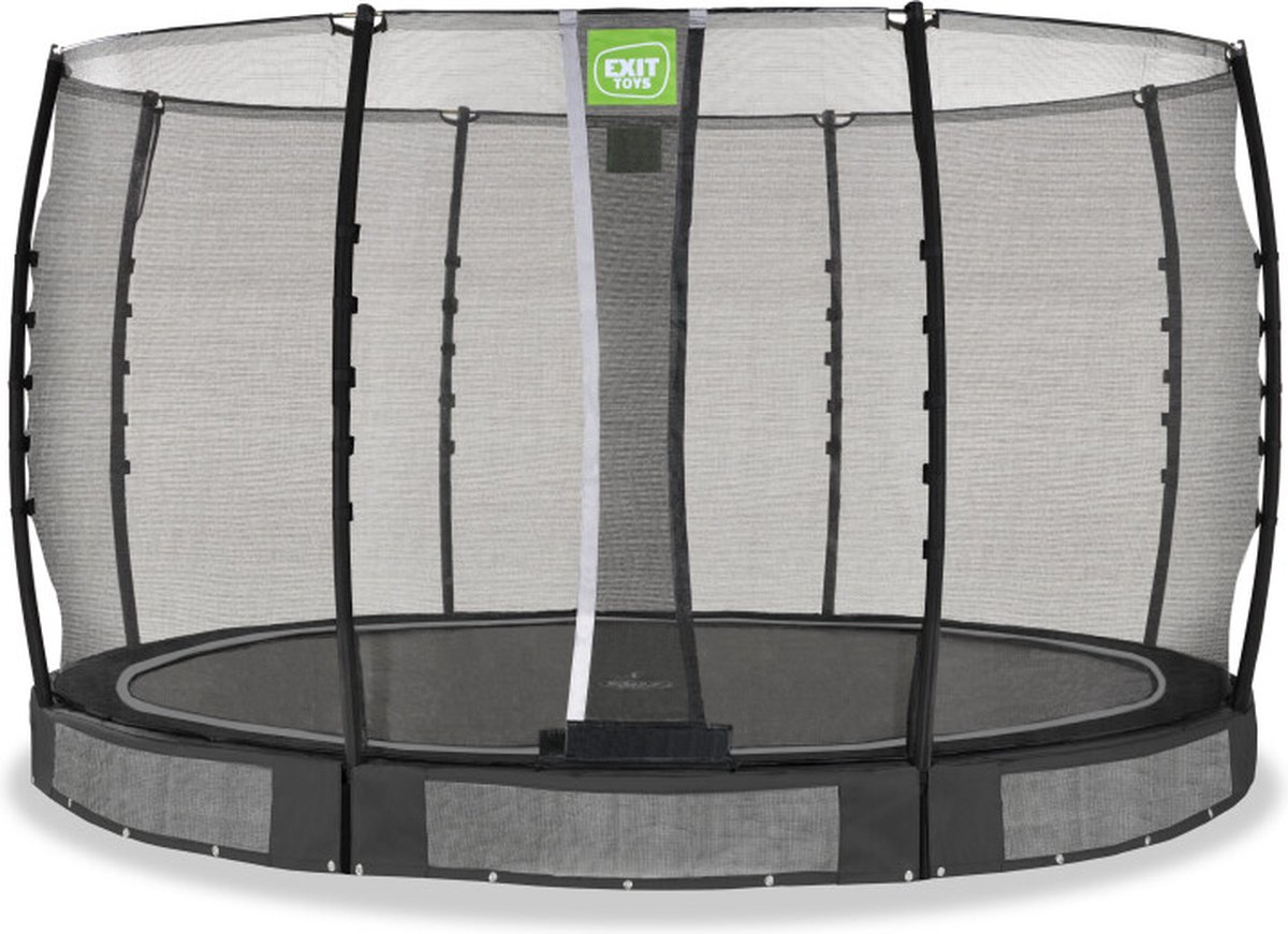 EXIT Toys Exit Allure Classic Inground Trampoline ø366cm - - Zwart