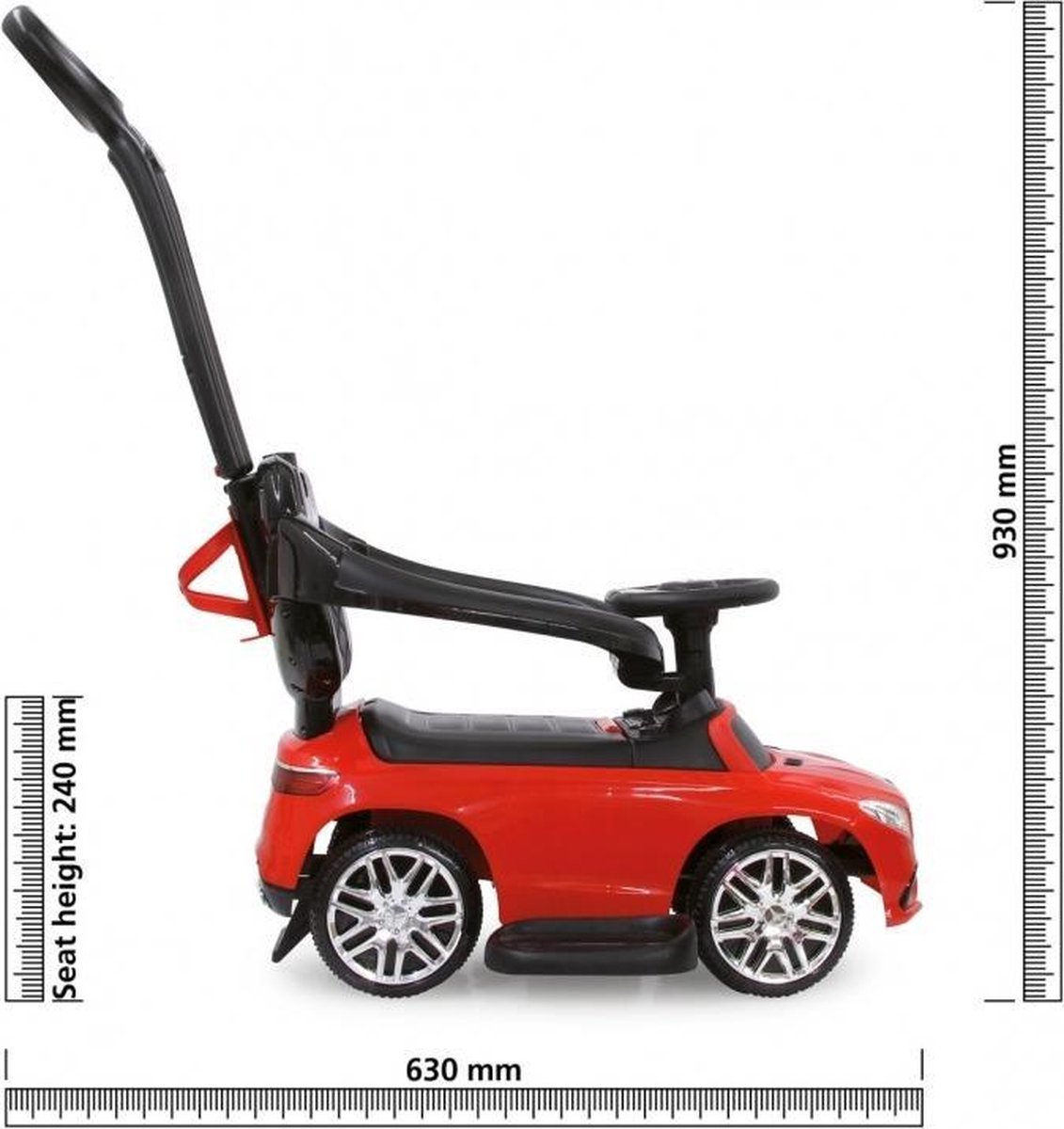 Jamara Loopwagen Mercedes-amg 63 Junior 3-in-1 - Rood