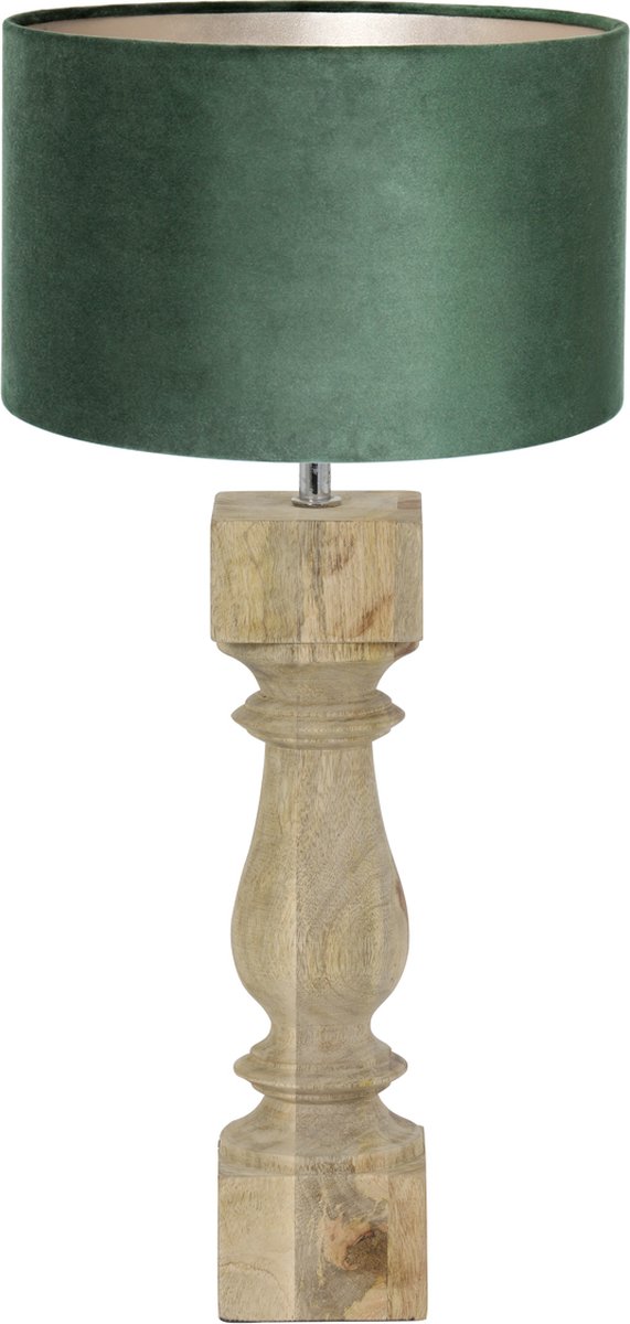 Light & Living Cumani Tafellamp - Groen