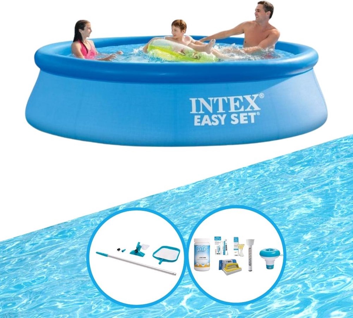 Intex Zwembad Easy Set 305x76 Cm - Zwembadset - Blauw