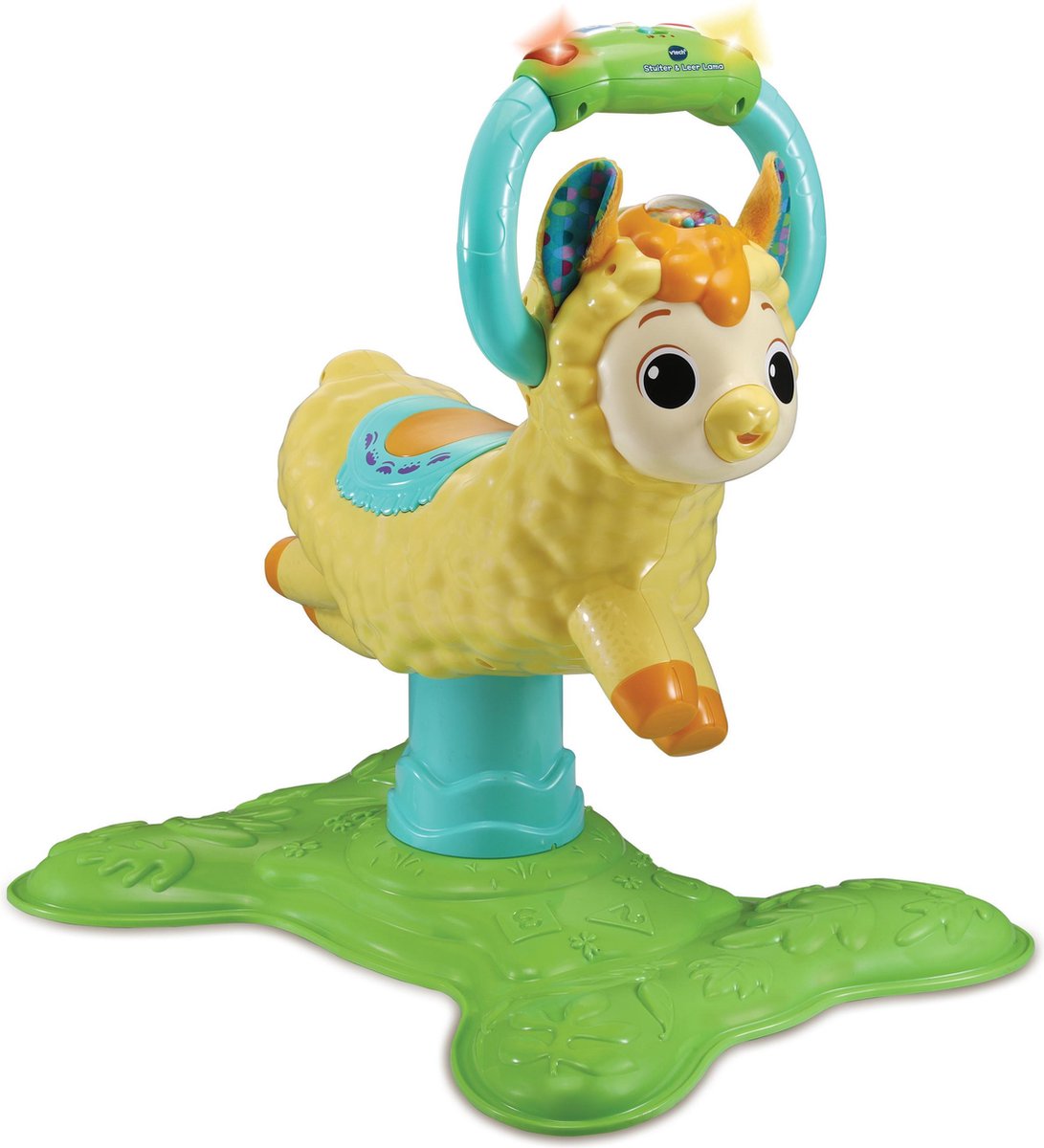 Vtech Hobbelfiguur Stuiter & Leer Lama Junior 52 Cm/groen - Beige
