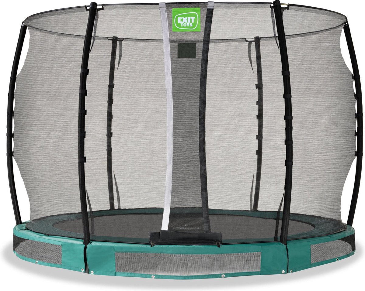 EXIT Toys Exit Allure Classic Inground Trampoline ø305cm - - Groen