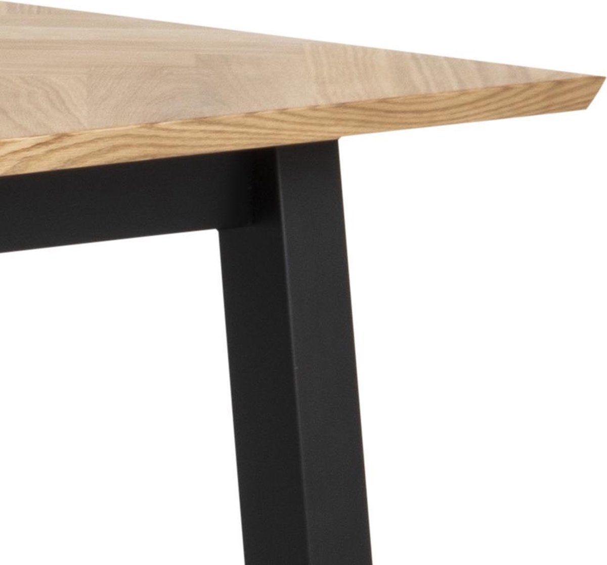 Brips Eetkamertafel Eikenfineer. - Bruin
