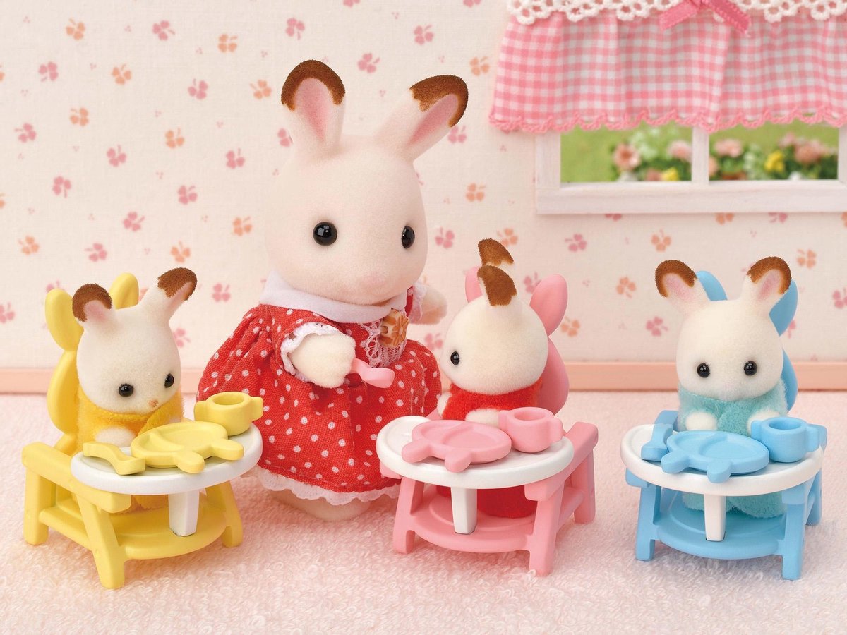 Sylvanian Families Drieling Chocoladekonijn Verzorgingsset - 5532