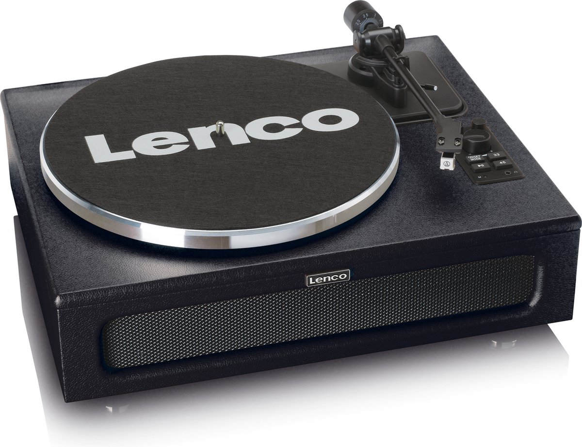 Lenco Platenspeler Met 4 Ingebouwde Luidsprekers Ls-430bk - Zwart