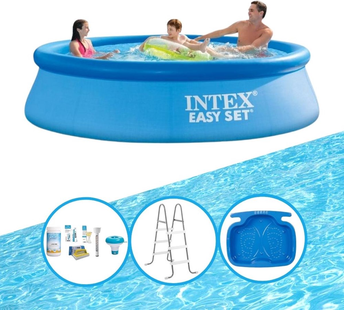 Intex Zwembad Easy Set 305x76 Cm - Zwembad Deal - Blauw