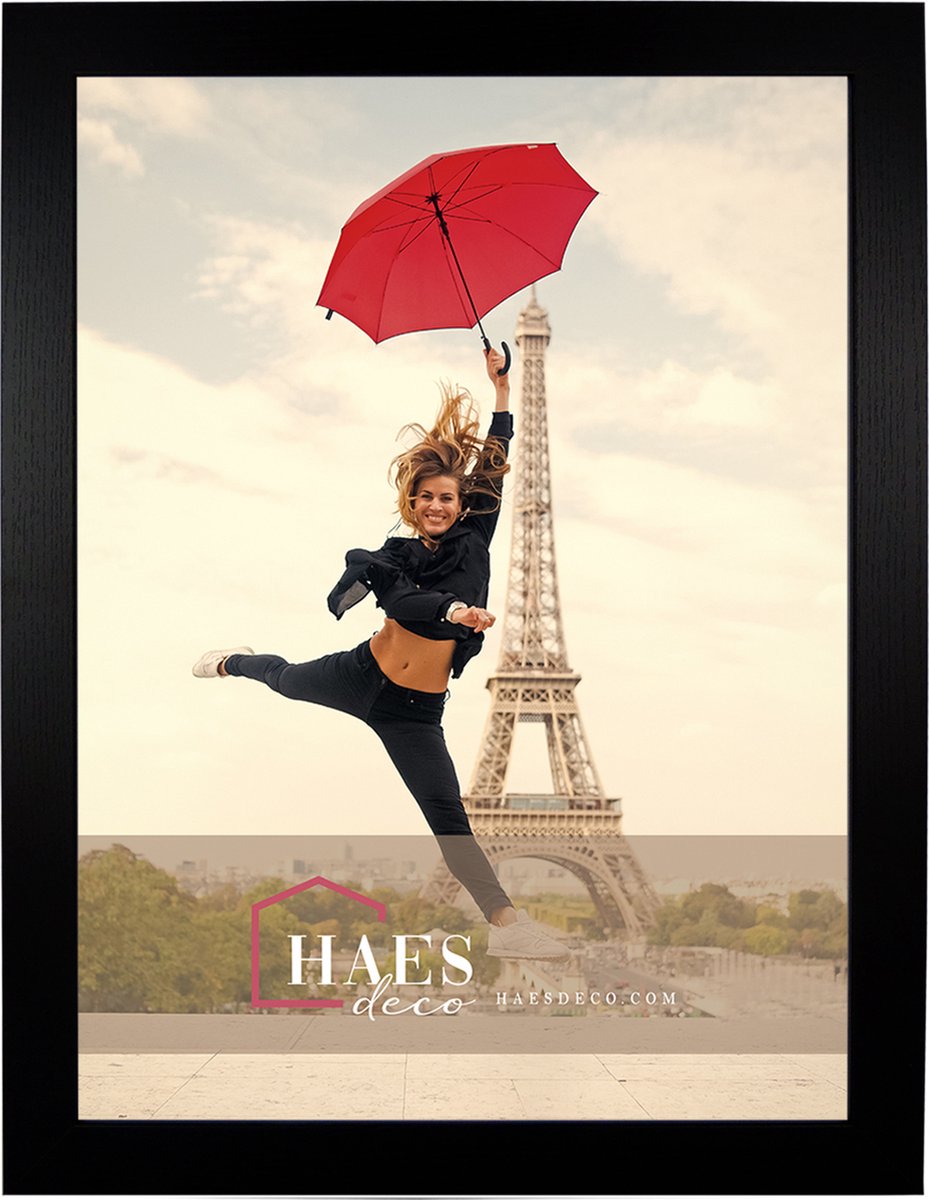 HAES deco - Houten Fotolijst Paris 30x40 - Sp001311 - Zwart