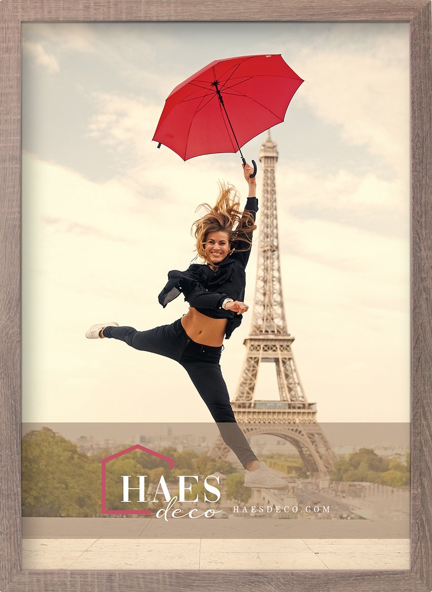 HAES deco - Houten Fotolijst Paris 50x70 - Sp001505 - Bruin