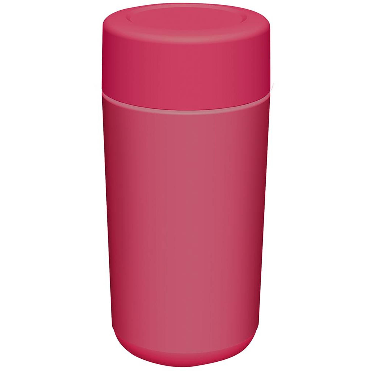 Sunware - Sigma Home Food To Go Drinkbeker Fuchsia - 6,64 X 6,64 X 13,7 Cm - Roze