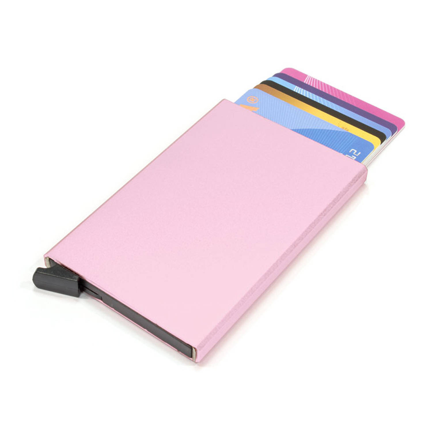 Figuretta Aluminium Hardcase Rfid Cardprotector - Roze