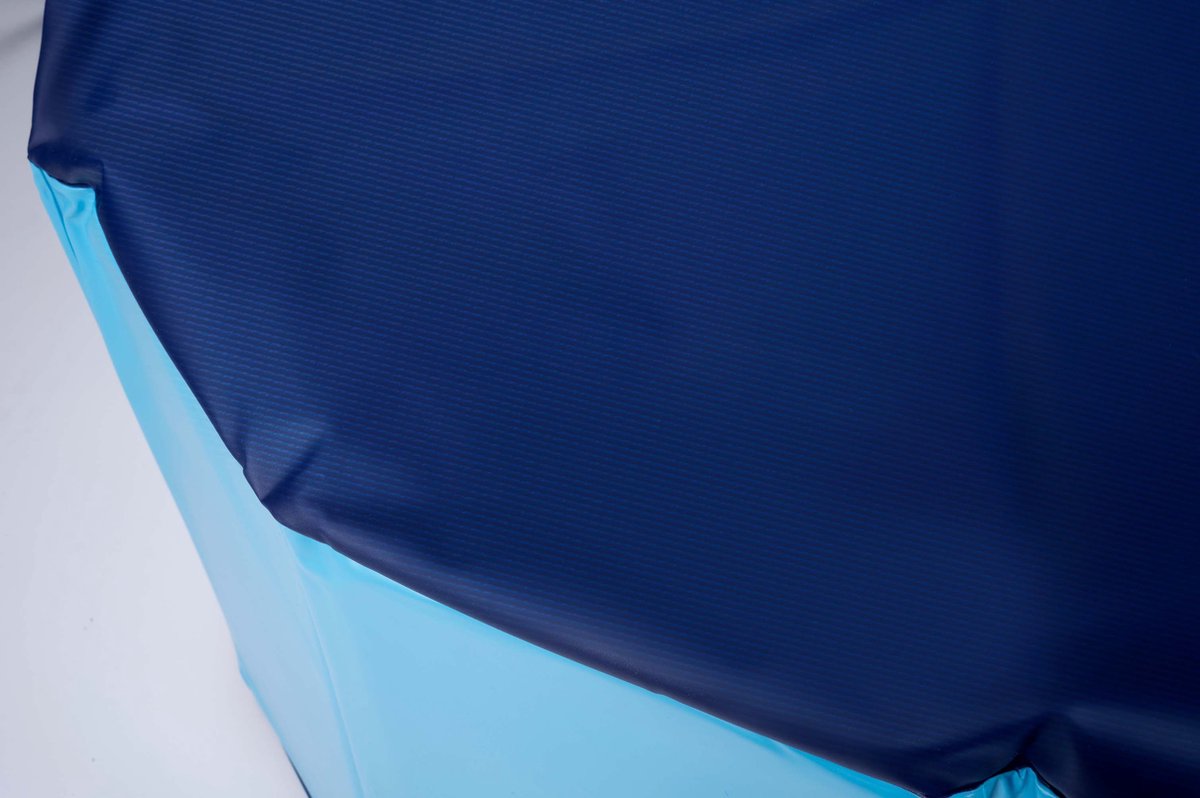 Pet Comfort Pet Hondenzwembad - 120 X 30 Cm - Middelgrote Hondenrassen - Opvouwbaar Honden Bad - Anti-slip Bodem - Blauw