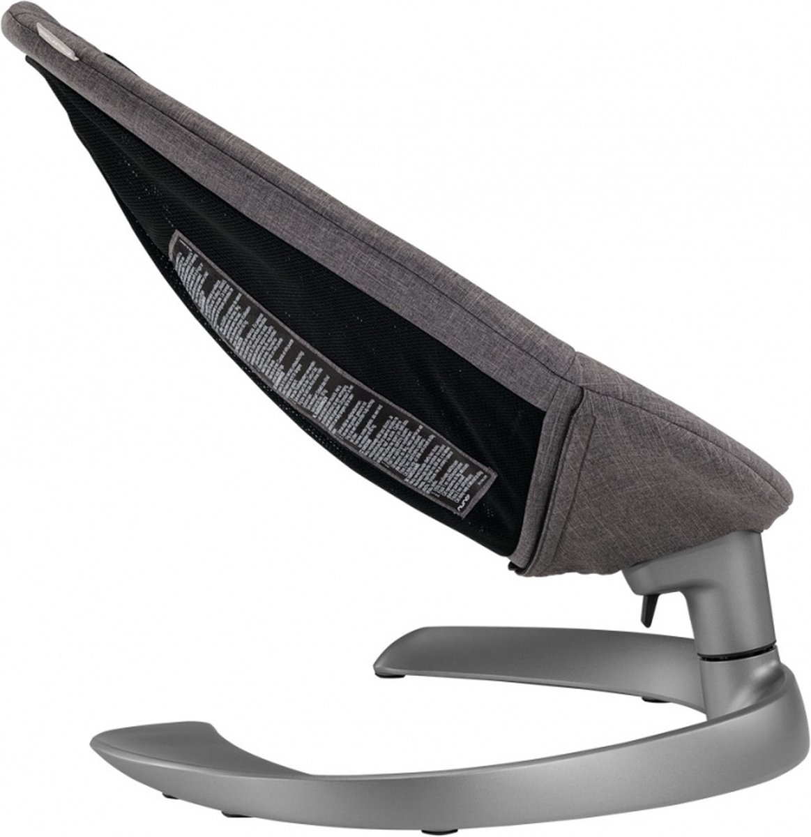 Nuna Wipstoel Leaf Grow Charcoal Incl. Speelbeugel - Grijs