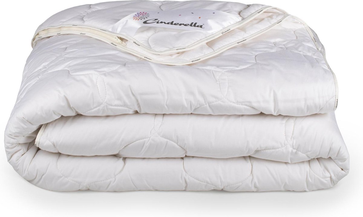 Cinderella Lana Wollen 4-seizoenen Dekbed-lits-jumeaux (260x220 Cm)