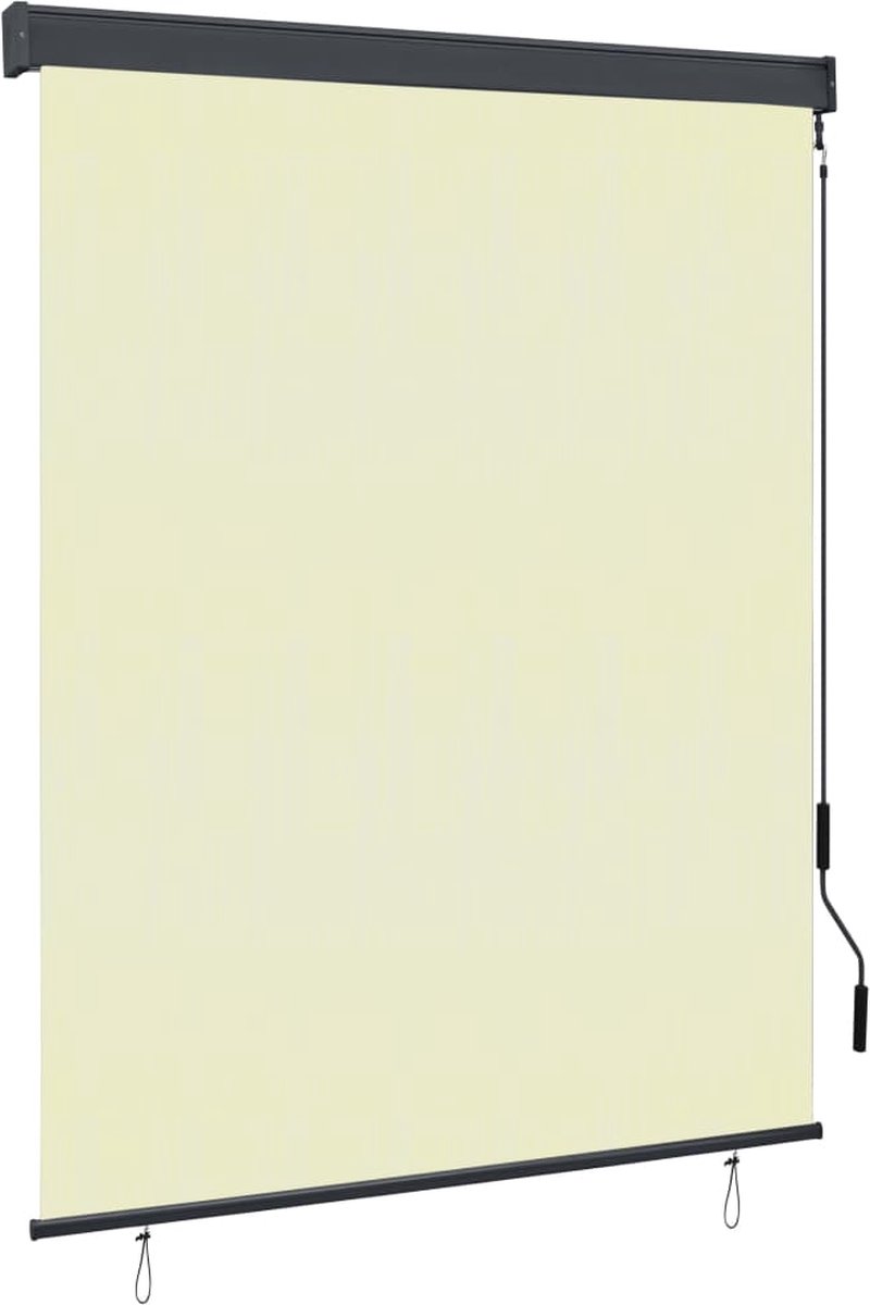 Vidaxl Rolgordijn Voor Buiten 140x250 Cm Crème