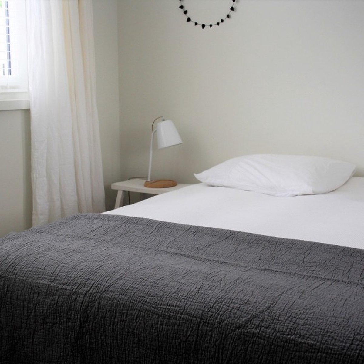 Town & Country Sprei Denver Antraciet-1-persoons (180 X 260 Cm) - Grijs