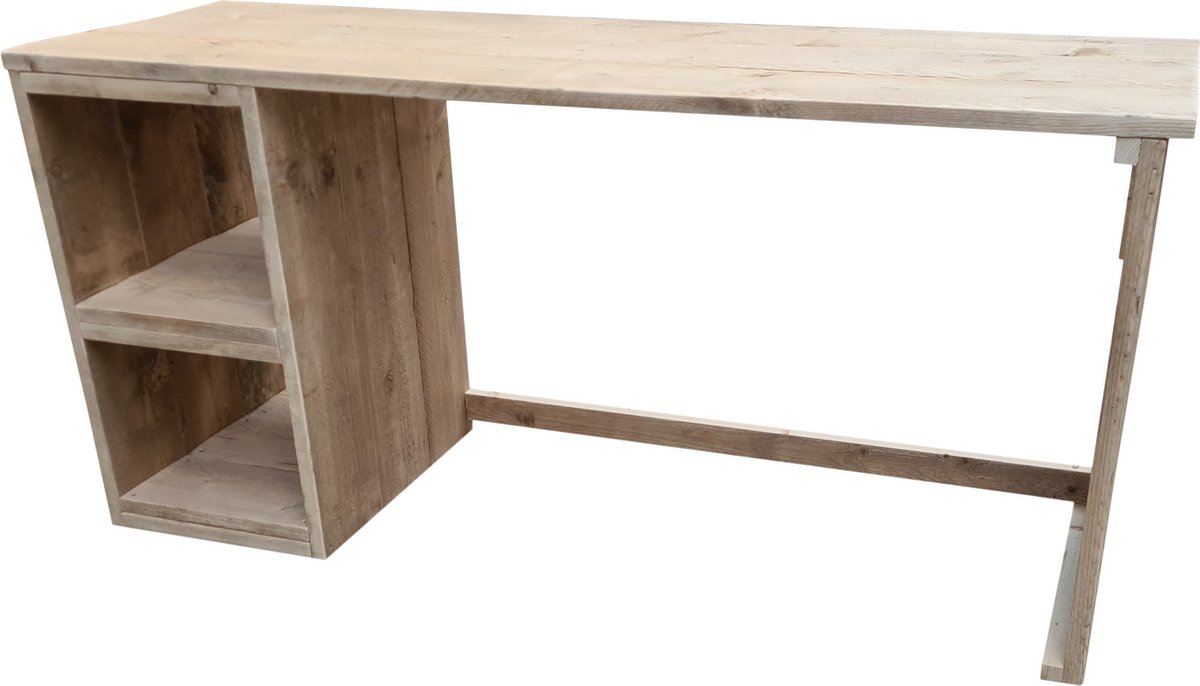 Wood4you Bureau Detroit Steigerhout 130lx55dx75h Cm