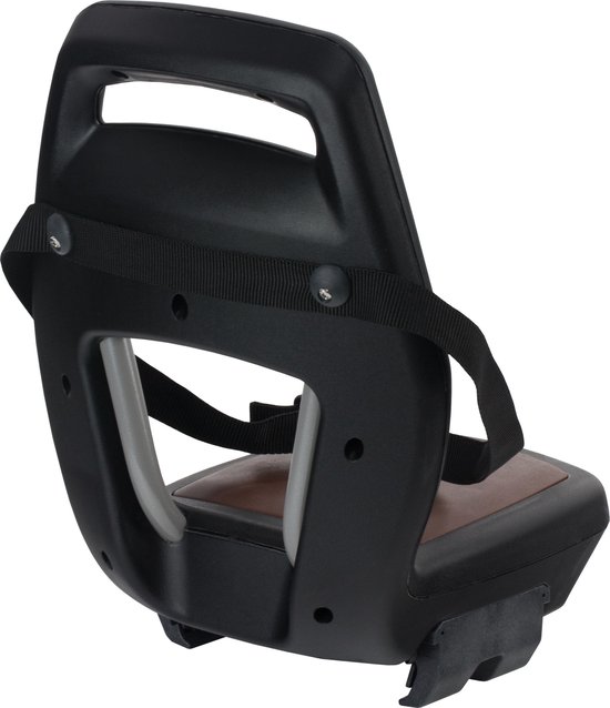 Qibbel Fietszitje Achter Junior Compleet/ - Zwart