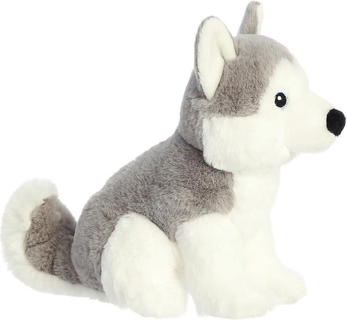 Aurora Pluche Dieren Knuffels Husky Hond Van 21 Cm - Knuffel Huisdieren