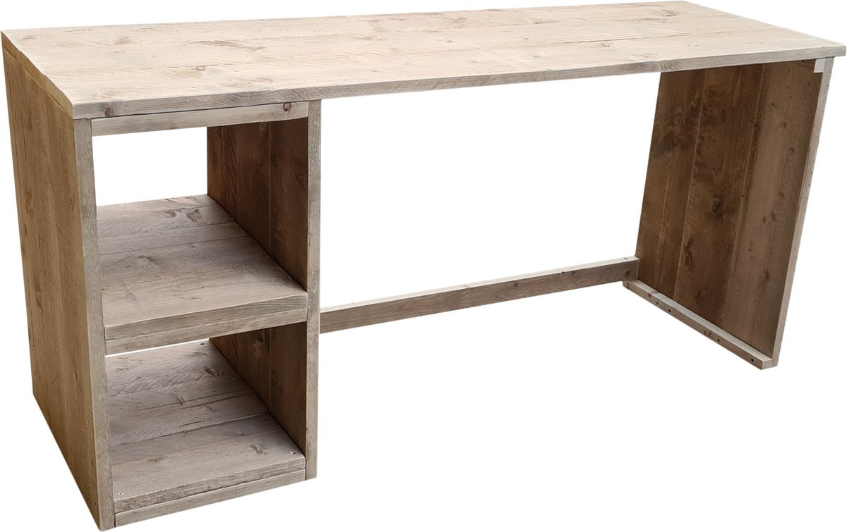 Wood4you Bureau Detroit - Steigerhout 170lx55dx75h