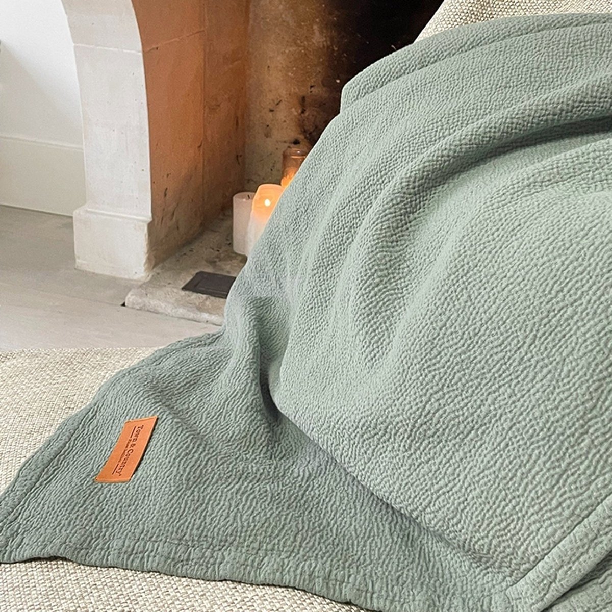 Town & Country Sprei Hunter-1-persoons (180 X 260 Cm) - Groen