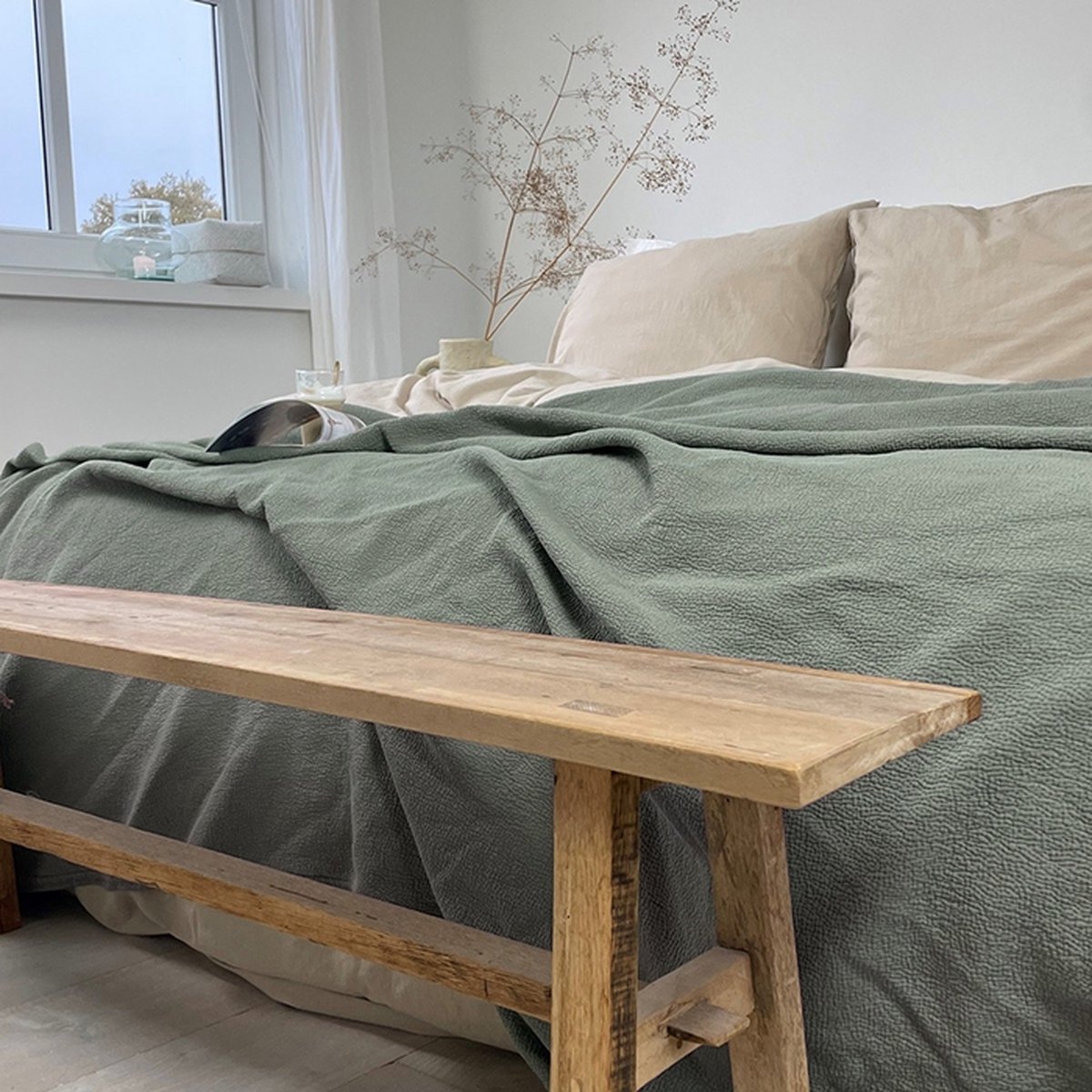 Town & Country Sprei Hunter-1-persoons (180 X 260 Cm) - Groen