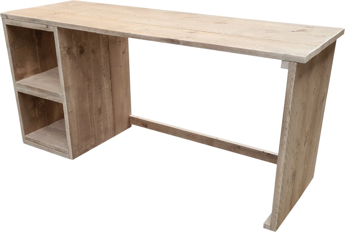 Wood4you Bureau Detroit - Steigerhout 160lx72dx75h