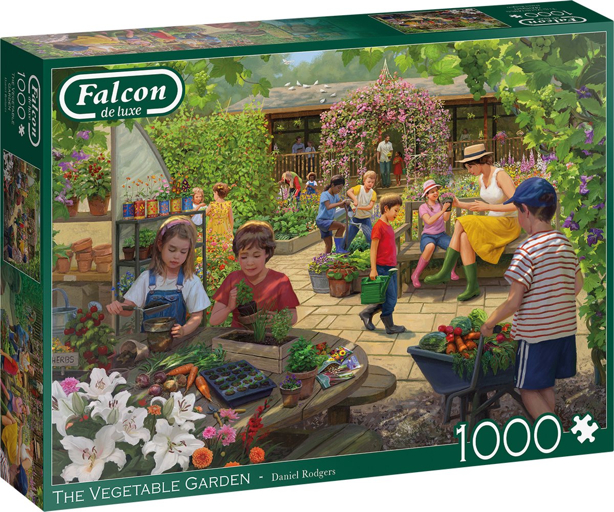Falcon Legpuzzel The Vegetable Garden 1000 Stukjes