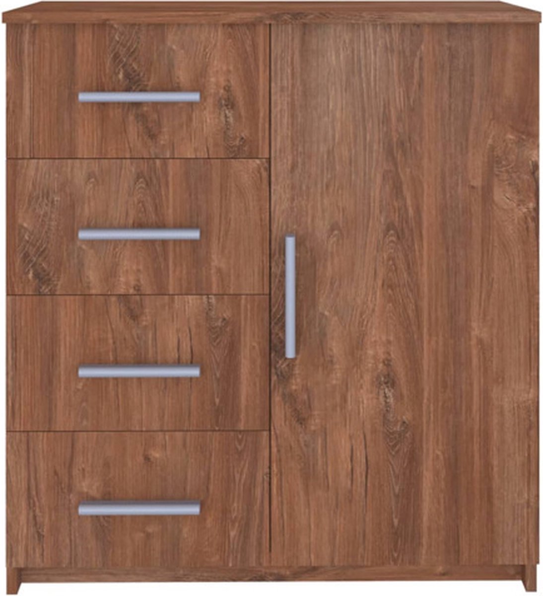 Vidaxl Dressoir 79x35x88 Spaanplaateikenkleurig - Bruin