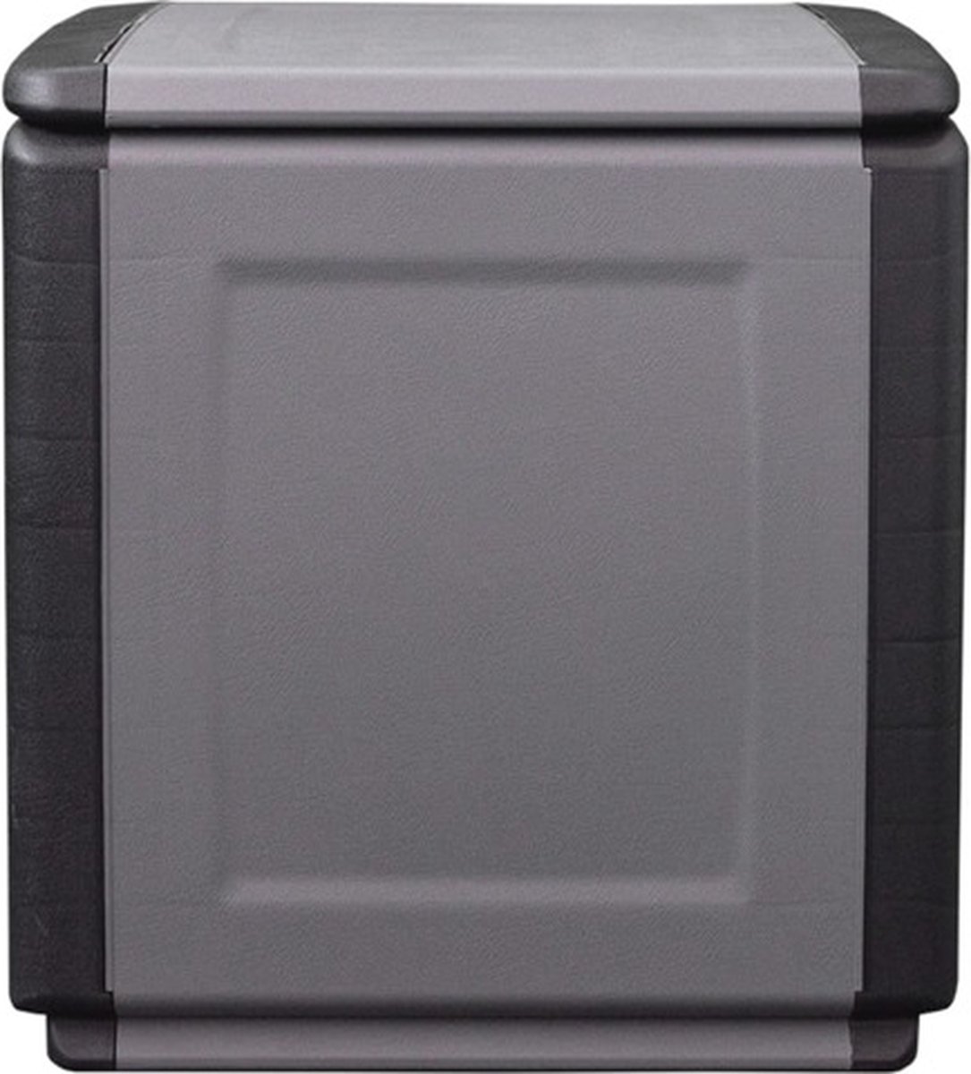 Vidaxl Tuinbox 130 L 54x53x57 Cm Donker En - Grijs