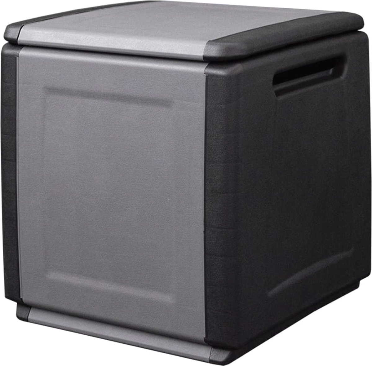 Vidaxl Tuinbox 130 L 54x53x57 Cm Donker En - Grijs