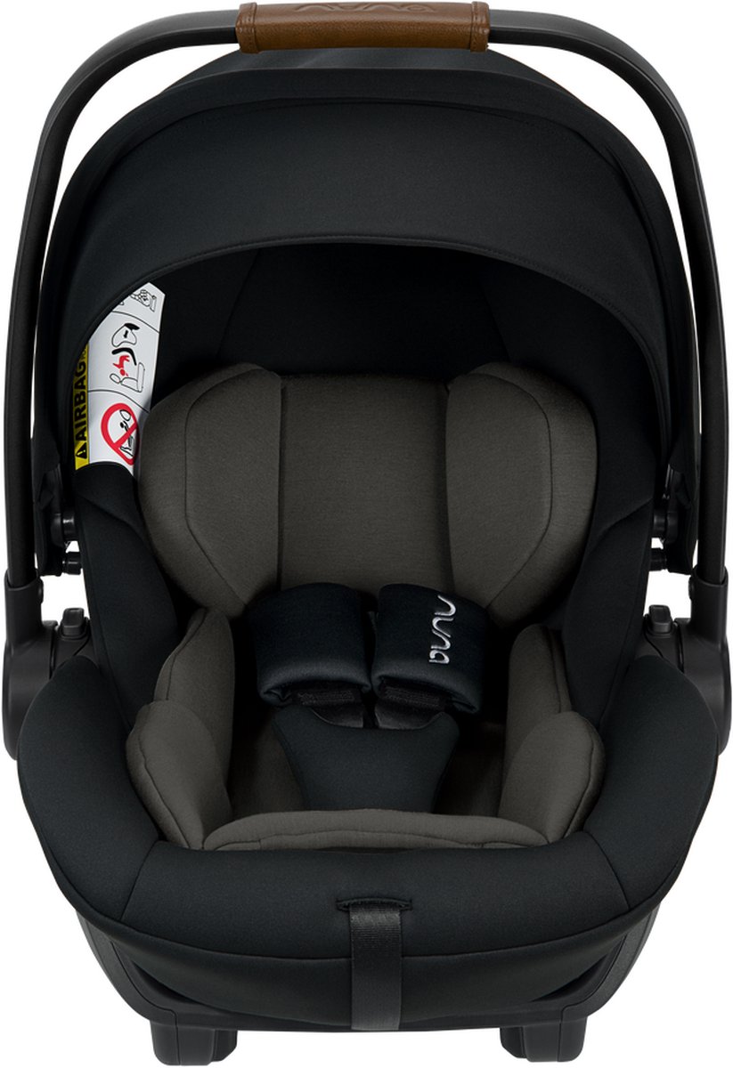 Nuna Autostoel Groep 0 Arra Next Caviar + Nuna Isofix Base 360° Next - Zwart