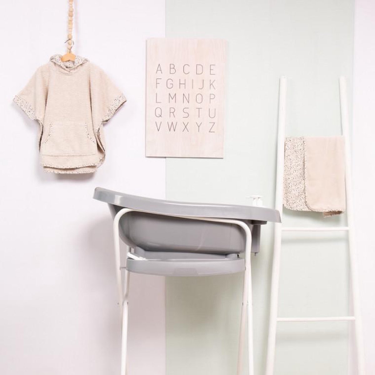 Bebe Jou Badstandaard Fabulous Griffin Grey 103 Cm - Grijs