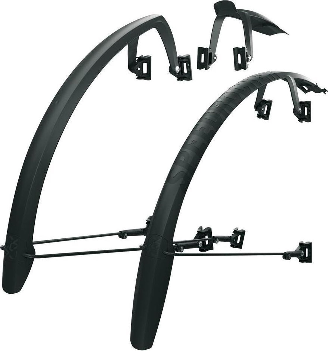 SKS Spatbordenset Speedrocker 28 Inch 42 Mm - Zwart