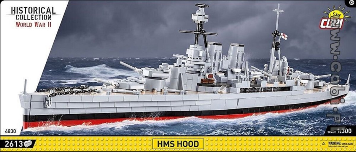 Cobi Historical Callection - Wwii Hms Hood