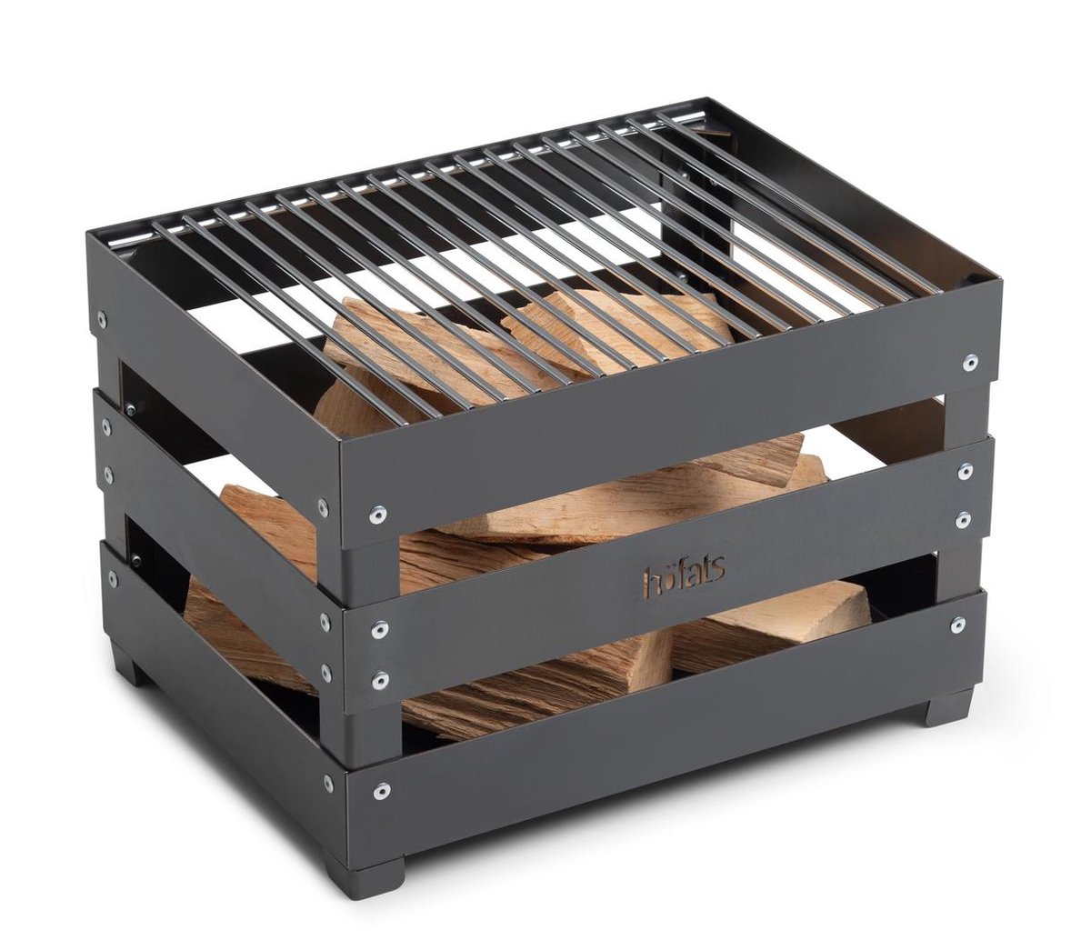 Vepa Bins Crate Vuurkorf Grillrooster - Silver