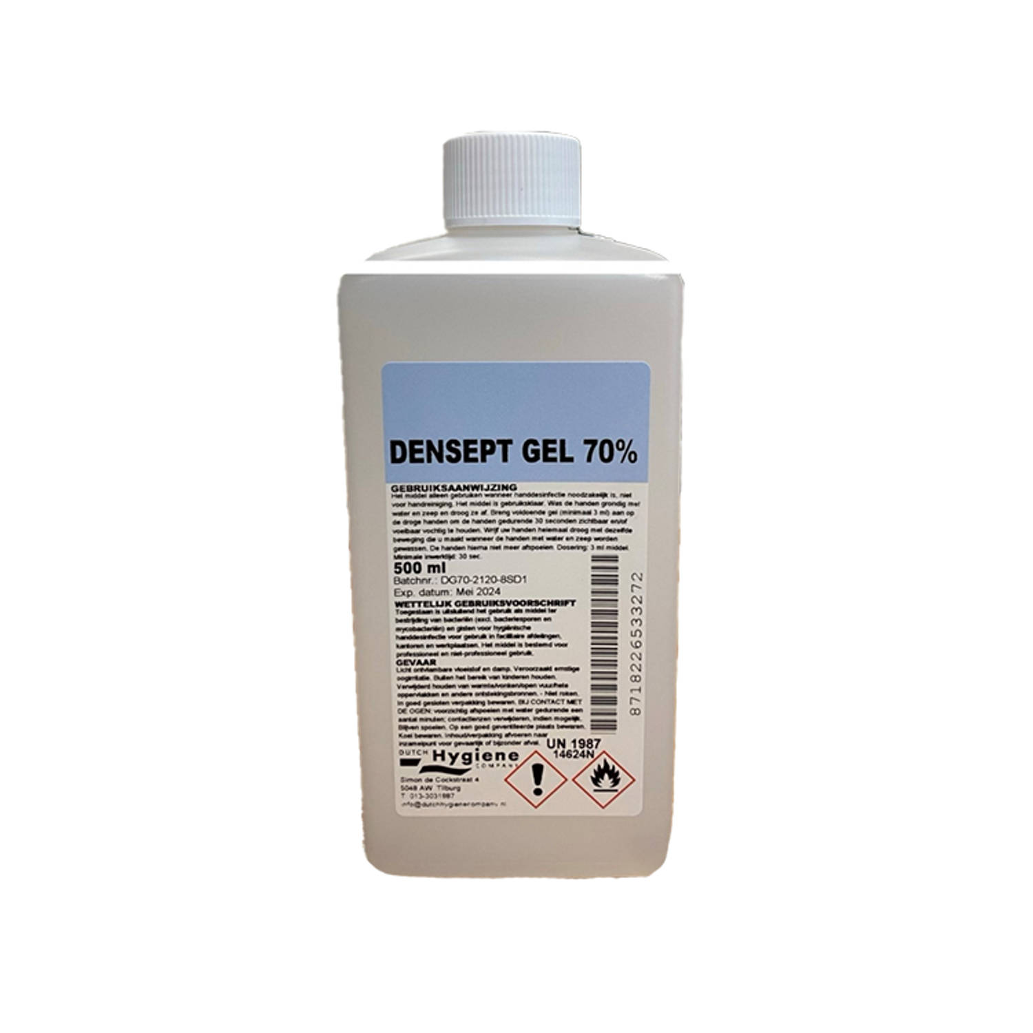 Densept 70% Hand Alcohol Gel 500ml