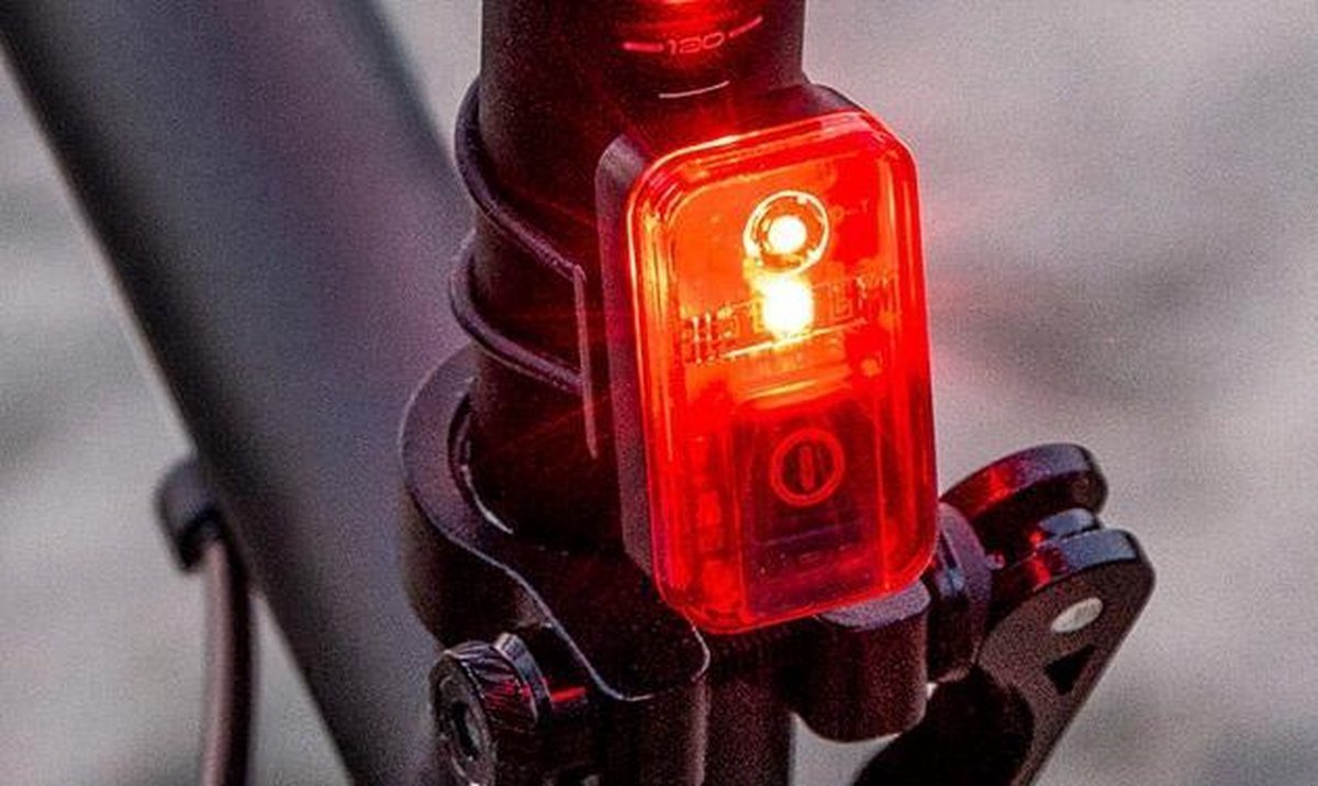 VDO Achterlicht Eco Light Red Rl Led Usb - Zwart