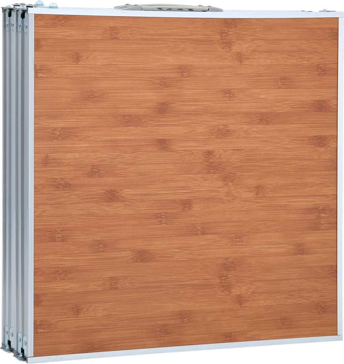 Vidaxl Campingtafel Inklapbaar 240x60 Cm Aluminium - Bruin