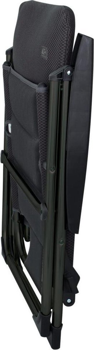 Eurotrail Campingstoel Canyon 48 X 42 X 103 Cm Polyester - Grijs