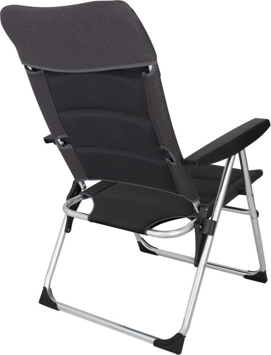 Eurotrail Campingstoel Canyon 48 X 42 X 103 Cm Polyester - Grijs