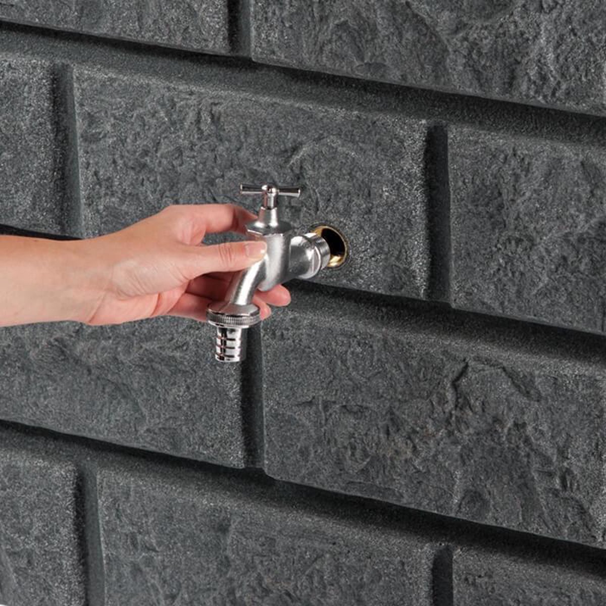 Rocky Muurton 400 Ltr Antraciet - Grijs