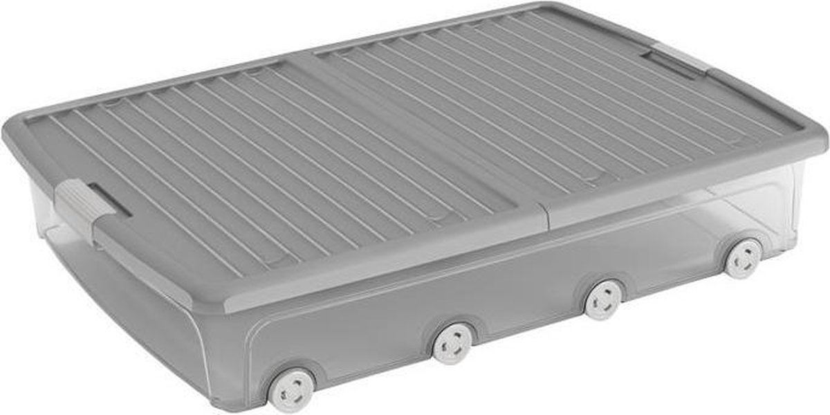 Curver - W Box Underbed Xl Transparant/ - Grijs