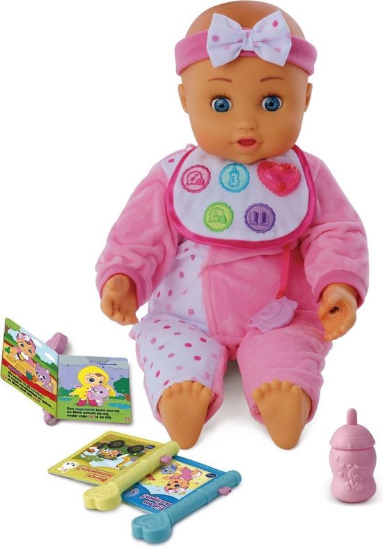 Vtech Little Love Babypop Eva's Eerste Woordjes 40 Cm - Roze