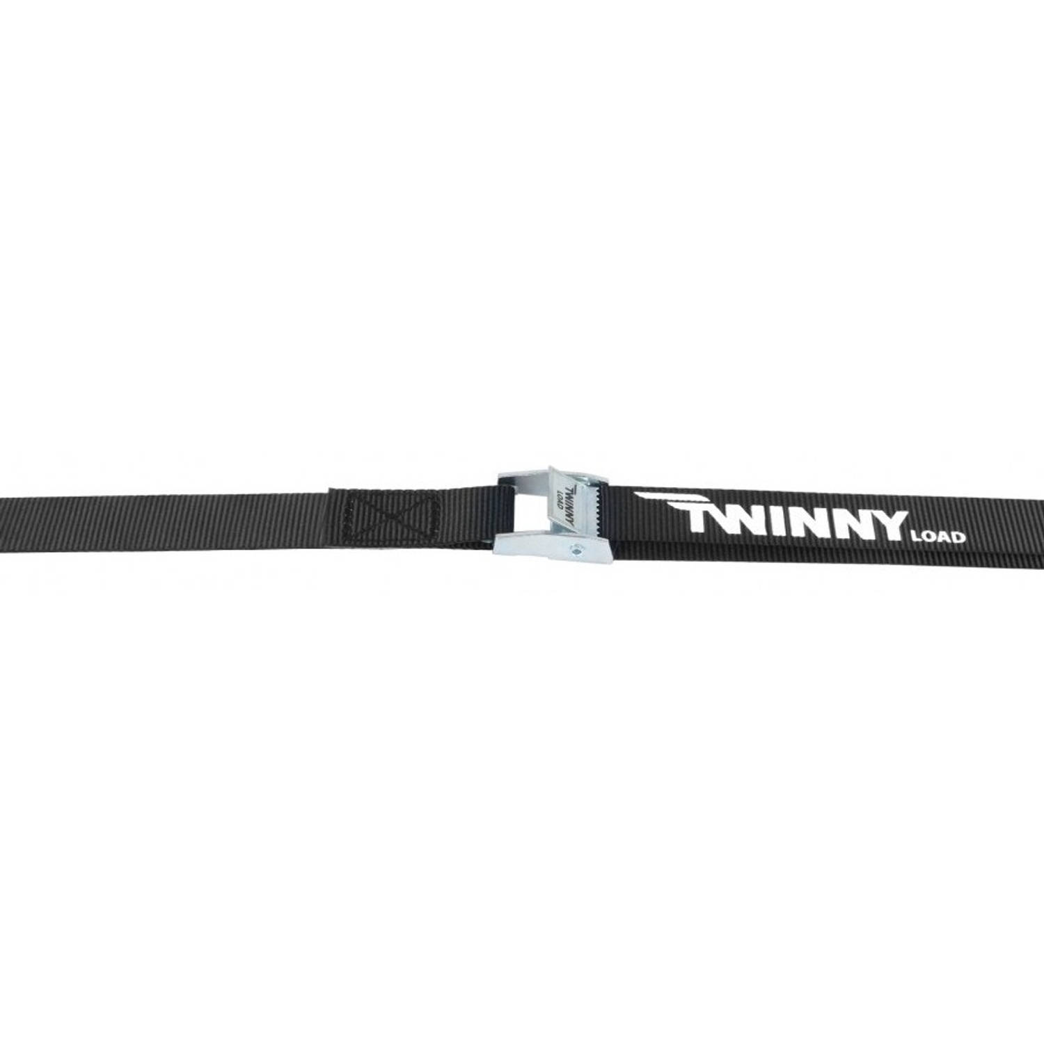 Twinny Load Spanband Met Snelsluiting 5 Meter - Zwart