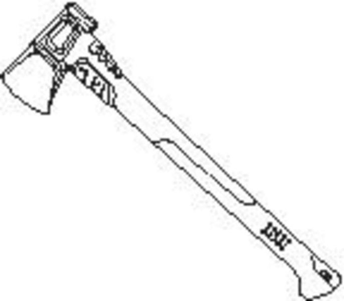 GARDENA Kloofbijl 1600s