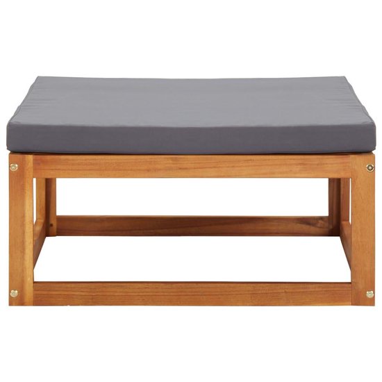 Vidaxl 5-delige Loungeset Met Kussens Massief Acaciahout - Bruin