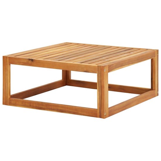 Vidaxl 5-delige Loungeset Met Kussens Massief Acaciahout - Bruin